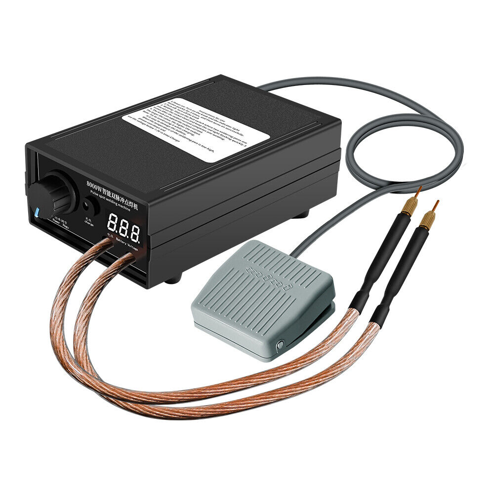 8000W Mini Spot Welder Kit DIY - огляд і ціна Spot Welder 18650 Battery Pack