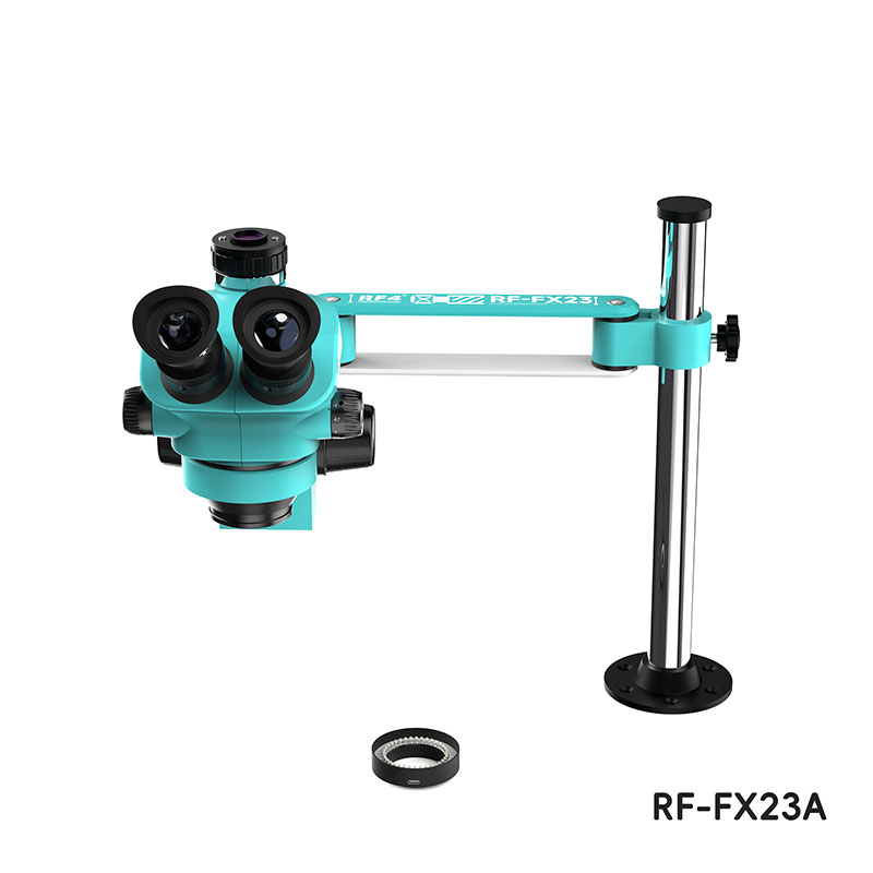 RF4 RF-FX23A Trinocular Micros - огляд і ціна Stereo Trinocular Microscope Pcb