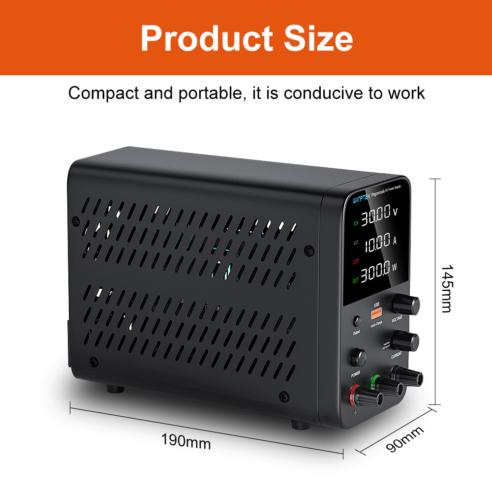Wanptek Programmable DC Power  - огляд і ціна Programmable Dc Power Supply 30V 10A
