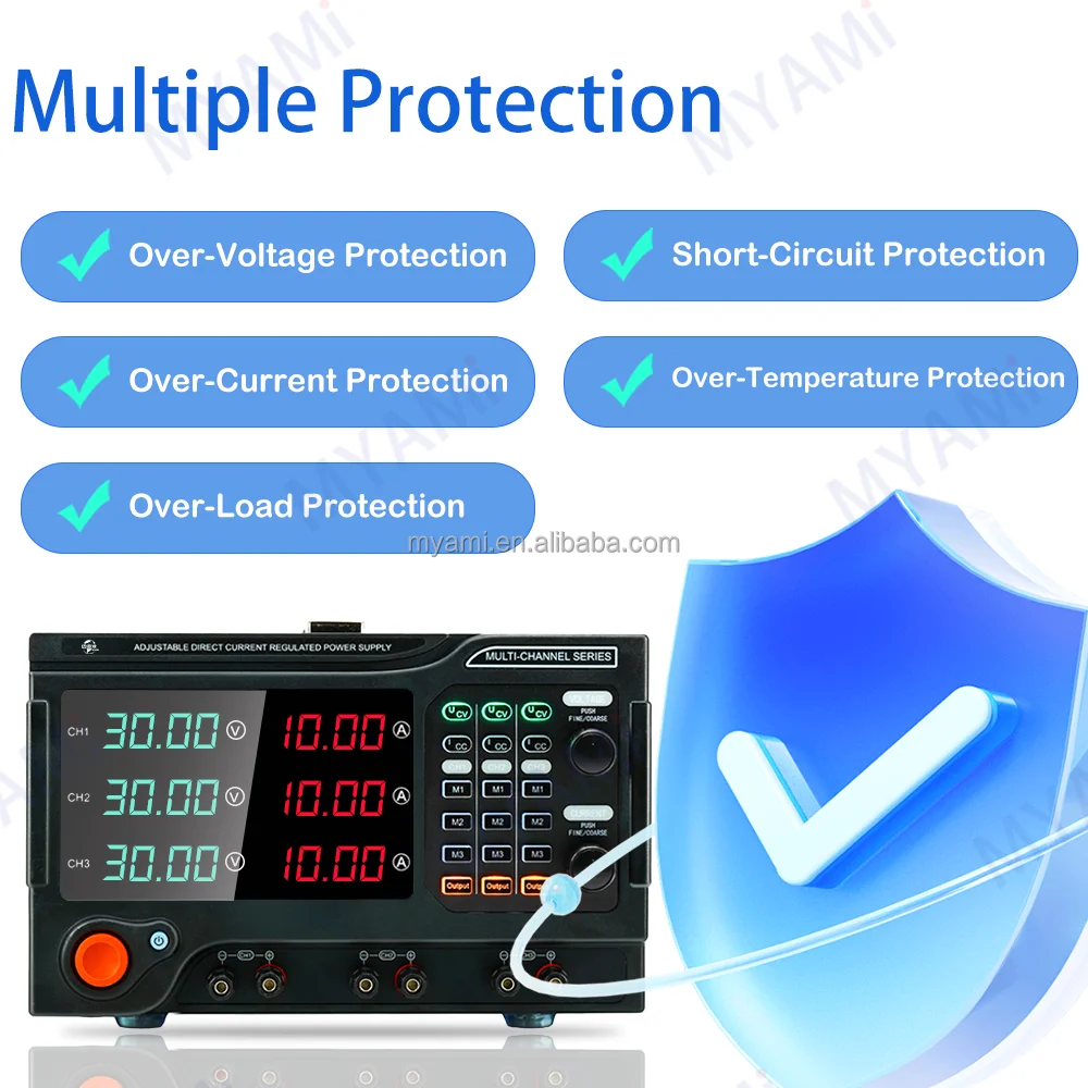 15V 30V 40V 60V 100V 80V 150V  - огляд і ціна Programmable Dc Power Supply 30V 10A