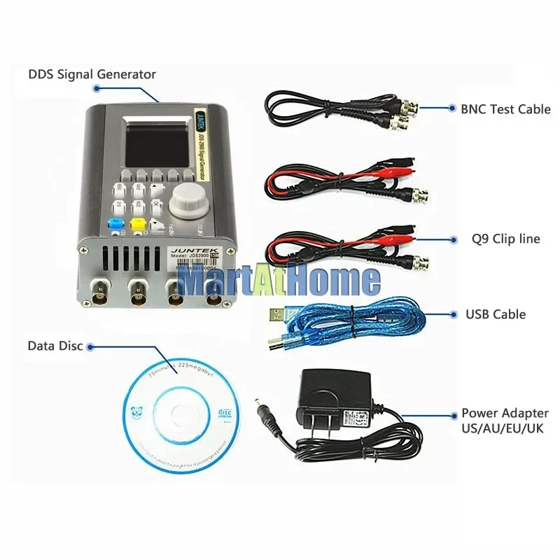 Digital Dual-channel DDS Signa - огляд і ціна Function Arbitrary Waveform Generator