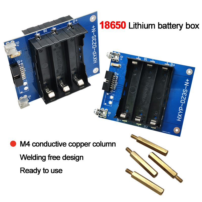 DIY 12V 3S Power Wall Battery  - огляд і ціна Spot Welder 18650 Battery Pack