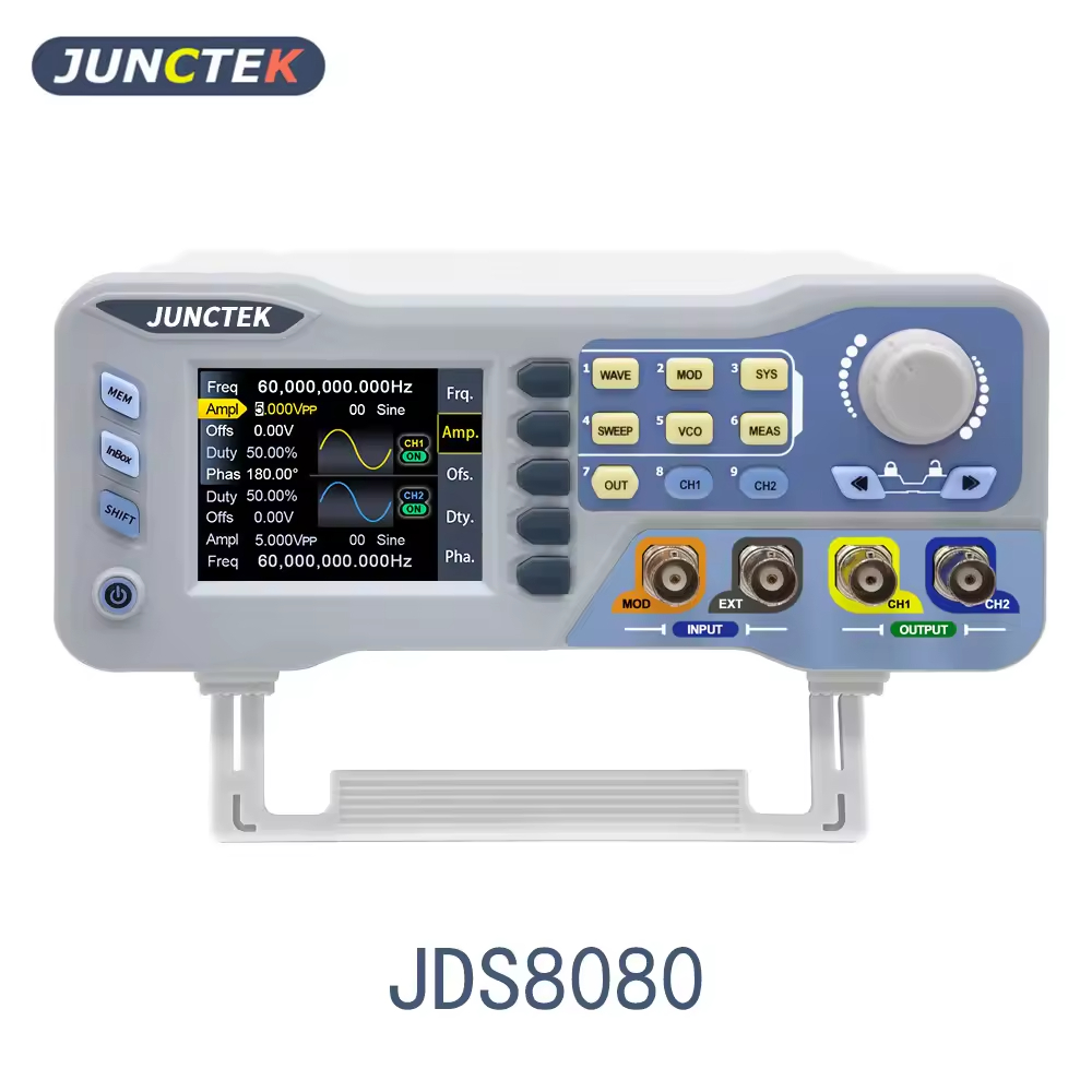 JDS8080 JUNCTEK 80MHz Dual Cha - огляд і ціна Function Arbitrary Waveform Generator