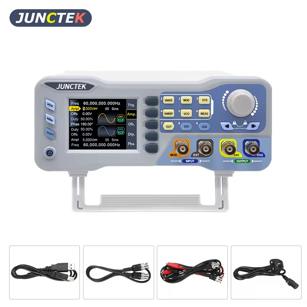 JDS8080 JUNCTEK 80MHz Dual Cha - огляд і ціна Function Arbitrary Waveform Generator