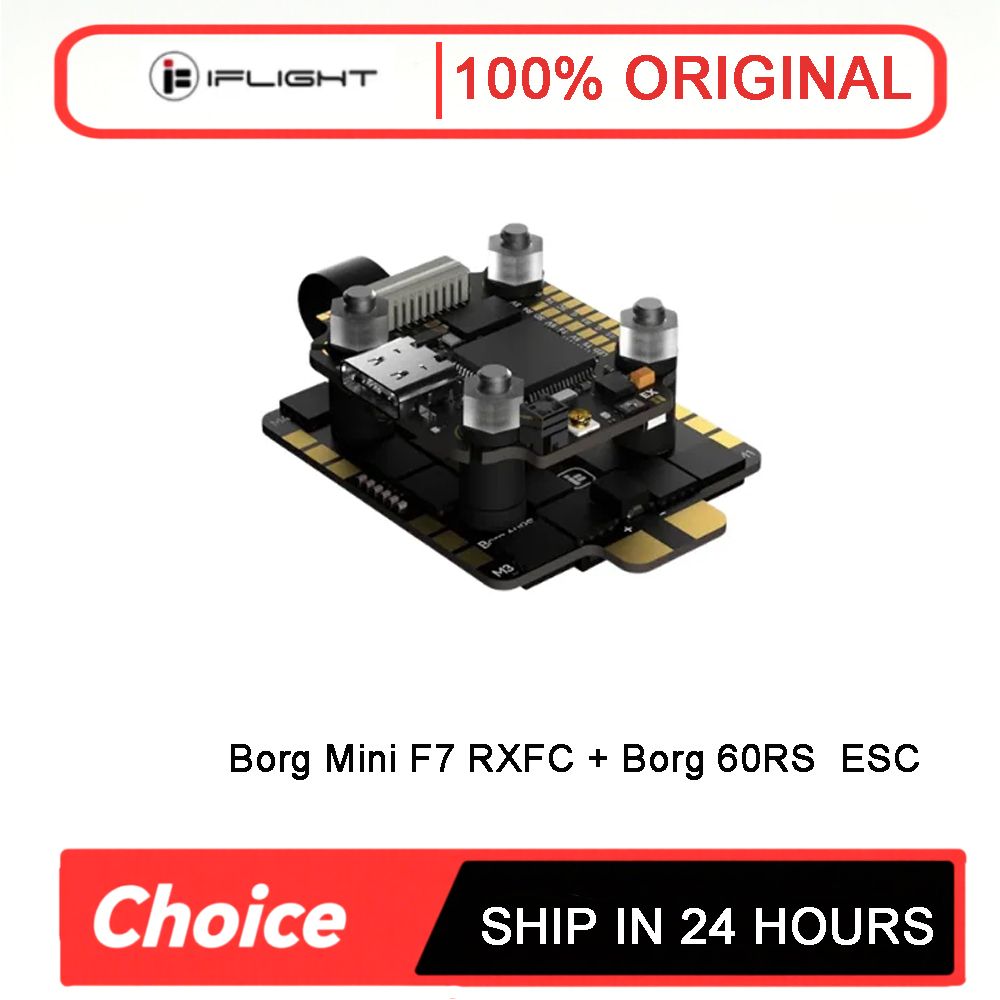 Borg Mini F7 Stack w/ 60RS 60A - огляд і ціна Fpv Flight Controller F7 Stack 60A