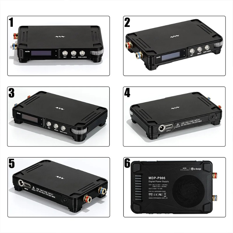 Miniware MDP-P906 Digital Powe - огляд і ціна Programmable Dc Power Supply 30V 10A